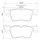 Tarox Bremsbeläge Hinterachse passend für Ford Edge, Ford Focus Mk4, Ford Kuga II
