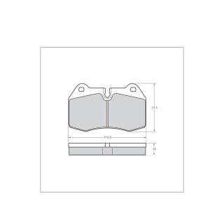 Tarox Bremsbeläge passend für BMW 7er (E38), BMW 8er (E31), Ferrari 456, Ferrari 512, Ferrari 550, Ferrari F512M, Ferrari Testarossa II, Maserati 3200GT, Maserati Gransport, Nissan Skyline GT-R