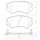 Tarox Bremsbeläge Vorderachse passend für Opel Astra J GTC, Opel Insignia/Sport Tourer & Vauxhall Astra Mk6, Vauxhall Insignia/Sport Tourer