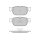 Tarox Bremsbeläge Vorderachse passend für Citroen C5, Citroen C6, Citroen DS4 & Peugeot 308, Peugeot 508, Peugeot RCZ