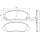 Tarox Bremsbeläge Vorderachse passend für Acura NSX, Honda Accord, Honda NSX