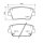 Tarox Bremsbeläge Hinterachse passend für Hyundai i30 (PD) & Hyundai Veloster (JS)