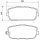 Tarox Bremsbeläge Hinterachse passend für Abarth 124 Spider, Fiat 124 Spider & Mazda MX5 Mk3/Mk4
