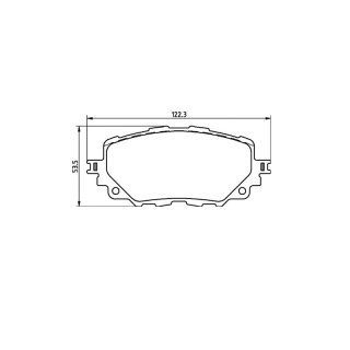 Tarox Bremsbeläge Vorderachse passend für Fiat 124 Spider (348) & Mazda MX5 Mk4 (ND)