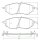 Tarox Bremsbeläge Vorderachse passend für Subaru BRZ, Subaru Forester, Subaru Impreza, Subaru Legacy IV, Subaru Outback, Subaru Tribeca