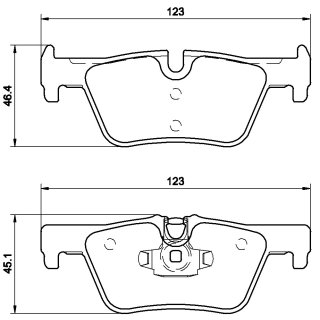 Tarox Bremsbeläge Hinterachse passend für BMW 1er (F20/F21), BMW 3er (F30/F35/F80), BMW 3er Touring (F31), BMW 4er (F32/F33/F82)
