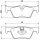 Tarox Bremsbeläge Hinterachse passend für BMW 1er (F20/F21), BMW 3er (F30/F35/F80), BMW 3er Touring (F31), BMW 4er (F32/F33/F82)