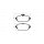 Tarox Bremsbeläge Vorderachse passend für Mercedes C-Klasse (W205/T205/C205)(A205/C205) & Mercedes E-Klasse (W213/S213)(C238/A238)