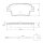 Tarox Bremsbeläge Hinterachse passend für Fiat Grande Punto, Fiat Punto Evo, Opel Adam, Vauxhall Corsa Mk4 €