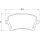 Tarox Bremsbeläge Hinterachse passend für VW Transporter T5 & VW Transporter T6
