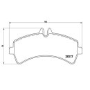Tarox Bremsbeläge Hinterachse 112 Strada passend für Mercedes Sprinter (906)