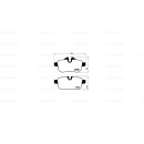 Tarox Bremsbeläge Hinterachse 112 Strada passend für BMW Z4 (E89)