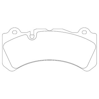 Tarox Bremsbeläge Vorderachse 114 Corsa passend für Volvo S60 II / V60