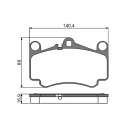 Tarox Bremsbeläge Vorderachse 119 Enduro Plus passend für Porsche 911 (996) & Porsche 911 (997)