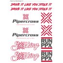 Pipercross Stickerbogen V1