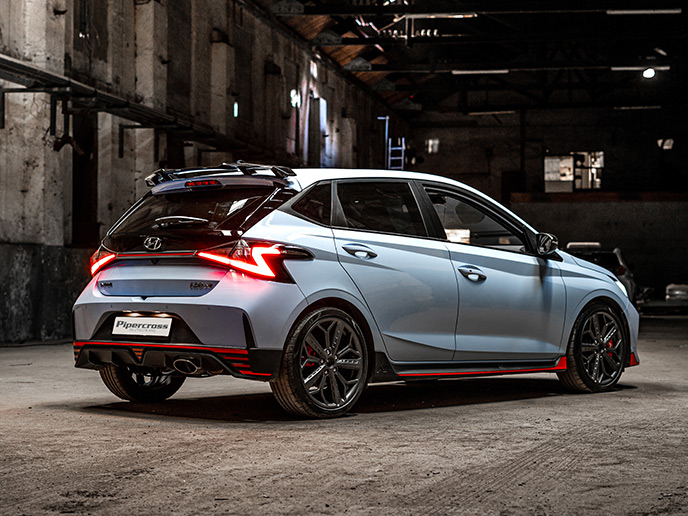 Hyundai i20 N mit Pipercross Sportliftfilter